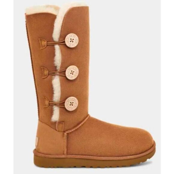 UGG Bailey Button Triplet II Winter Boot Size 7 - Picture 1 of 9
